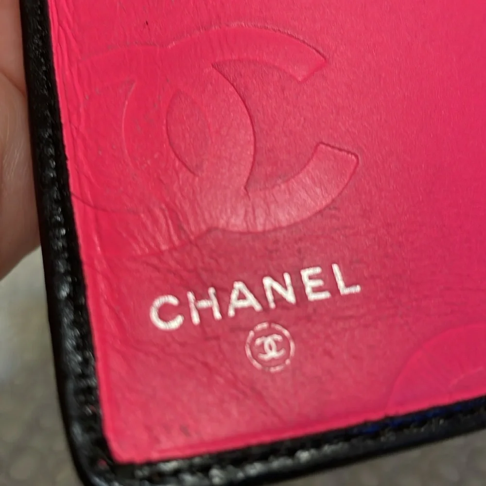 Chanel Cambon Quilted Bi-Fold Long Wallet
